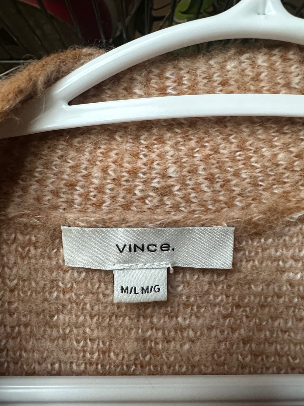 Vince Brushed Alpaca Wool Blend Cardigan - Picture 2 of 7